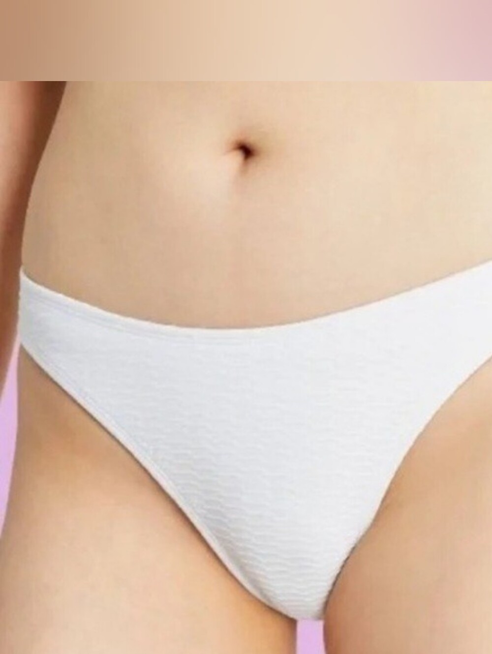 Stoney Clover Lane for Target White Bikini Bottoms NWT